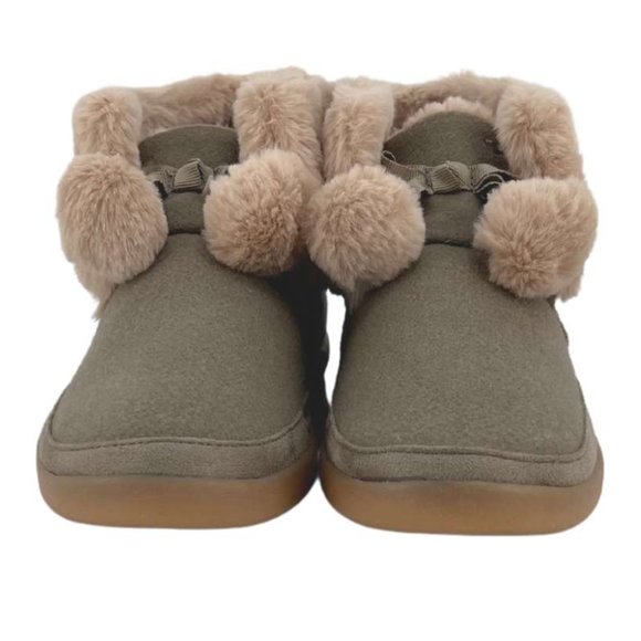 TOMS | Women's Celeste Ankle Slippers | Taupe Grey | Various Sizes - Picture 2 of 6